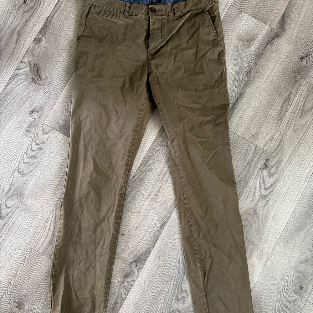 Tommy Hilfiger Green Chinos Classic Cotton Twill
